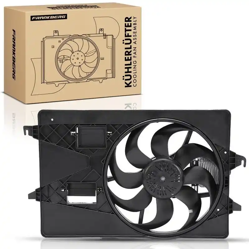 Wochenendangebot 1x Frankberg Motorkühler Einfachlüfter mit Kühlerlüfterrahmen passend für Ford Mondeo III B5Y B4Y Turnier BWY 2.0L 5481FB0025700
