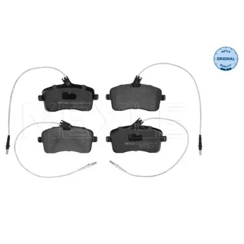 Echt MEYLE Bremsbelagsatz, Scheibenbremse MEYLE-ORIGINAL: True to OE. 025 241 3418/W