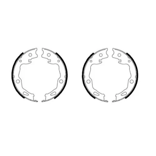 TEXTAR Bremsbackensatz, Feststellbremse 91086000 Meistverkauft