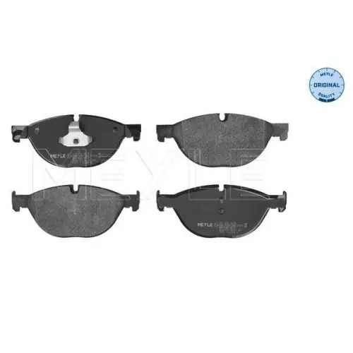 MEYLE Bremsbelagsatz, Scheibenbremse MEYLE-ORIGINAL: True to OE. 025 250 4519 Jetzt Bestellen