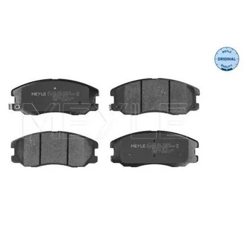 MEYLE Bremsbelagsatz, Scheibenbremse MEYLE-ORIGINAL: True to OE. 025 245 1016/W Preisreduziert