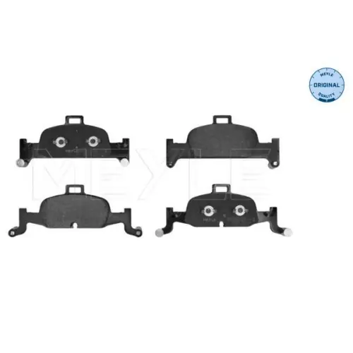 MEYLE Bremsbelagsatz, Scheibenbremse MEYLE-ORIGINAL: True to OE. 025 224 0216 Top-Preis