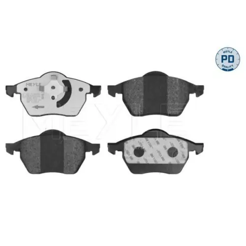 MEYLE Bremsbelagsatz, Scheibenbremse MEYLE-PD: Advanced performance and design. 025 216 2419/PD Jetzt Kaufen