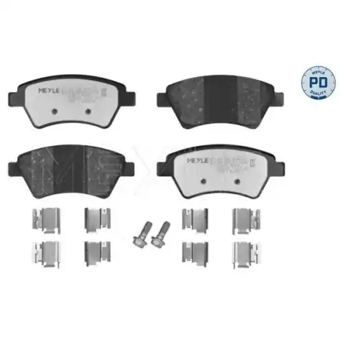 MEYLE Bremsbelagsatz, Scheibenbremse MEYLE-PD: Advanced performance and design. 025 239 3018/PD Mega-Angebot