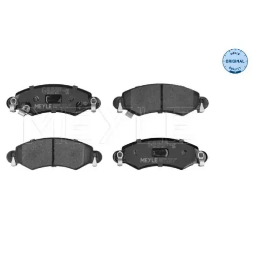 Top-Preis MEYLE Bremsbelagsatz, Scheibenbremse MEYLE-ORIGINAL: True to OE. 025 232 5316/W